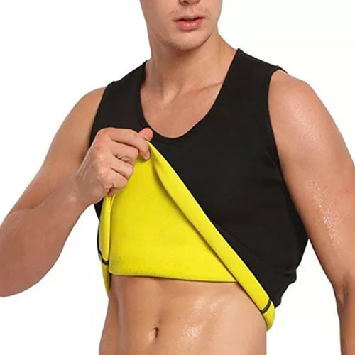 Musculosa Reductora Modeladora Faja Hombre Termica Remera Talle S