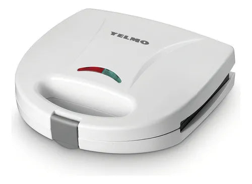 Sandwichera Yelmo Sw1800 Para 4 Porciones 700 Watts Color Blanco
